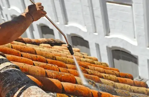 Nettoyage de toitures - Saint-Paul